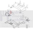 Weslo FreeMotion Gold's Gym HealthRider Treadmill Motor Mount Bracket 234661-hydrafitnessparts