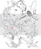 Weslo FreeMotion Recumbent Bike RPM Speed Sensor Reed Switch Wire Harness 190261-hydrafitnessparts