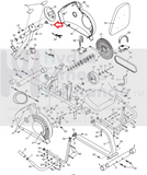 Weslo Freespirit Nordictrack Recumbent Bike Upper Handlebar End Cap 163342a-hydrafitnessparts