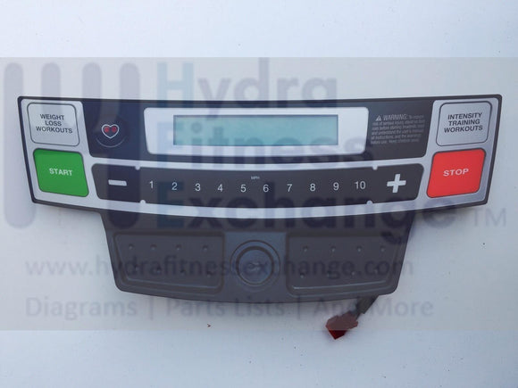 Weslo G 5.9 R 5.2 Treadmill Display Console Panel Electronic ETWL29609 297265-hydrafitnessparts