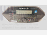 Weslo G 5.9I Treadmill Display Console Assembly 391492 ETWL29617 391648-hydrafitnessparts