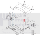 Weslo Gold's Gym Proform Treadmill Electronics Bracket 397391-hydrafitnessparts
