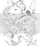 Weslo Gold's Gym Proform Weider Recumbent Bike Seat Frame End Cap 193201-hydrafitnessparts