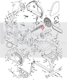Weslo HealthRider NordicTrack Proform Recumbent Bike Flywheel Brake 204171-hydrafitnessparts
