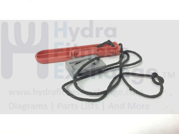 Weslo Image Lifestyler Proform Treadmill Magnetic Safety Key Lanyard 070853-hydrafitnessparts
