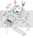 Weslo ProForm NordicTrack Treadmill Display Console Back Cover 377273-hydrafitnessparts