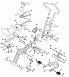 Weslo Proform Cardio Glide Miscellaneous Display Console Assembly 130335-hydrafitnessparts