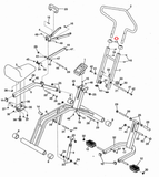 Weslo Proform Lifestyler JumpKing Miscellaneous External Square Endcap 125390-hydrafitnessparts