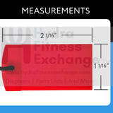 Weslo, Proform Nordictrack, Lifestyler, Horizon, Healthrider, iFit Replacement Treadmill Safety Key 119039-hydrafitnessparts