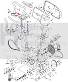 Weslo Pursuit 895i WLEX23280 Upright Bike Display Console Panel-hydrafitnessparts