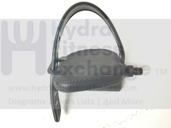 Weslo Pursuit 895i WLEX23280 Upright Bike Left Pedal with Strap 134368-hydrafitnessparts