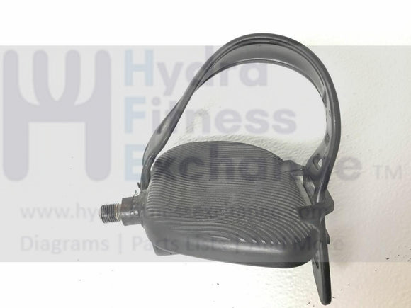 Weslo Pursuit 895i WLEX23280 Upright Bike Right Pedal with Strap 134367-hydrafitnessparts