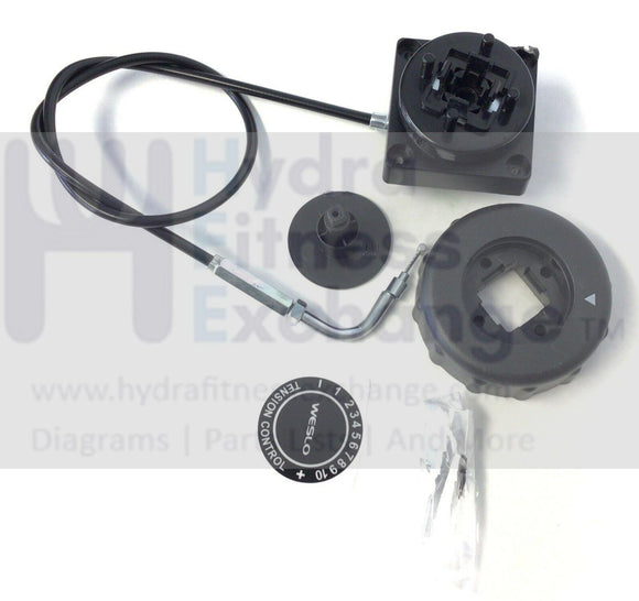 Weslo Pursuit G3.1 Recumbent Bike Resistance Control knob Assembly 326610-hydrafitnessparts