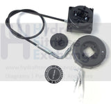 Weslo Pursuit G3.1 Recumbent Bike Resistance Control knob Assembly 326610-hydrafitnessparts