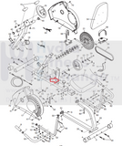 Weslo Recumbent Bike Base Adjustment Knob 186252-hydrafitnessparts