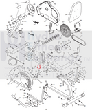 Weslo Recumbent Bike C Magnet Bracket Right Pedal 204173-hydrafitnessparts