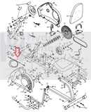 Weslo Recumbent Bike Resistance Cable Assembly 223743-hydrafitnessparts