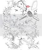 Weslo Recumbent Bike Seat Back Pad 186247-hydrafitnessparts