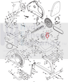 Weslo Recumbent Bike Seat Bottom Pad 186248-hydrafitnessparts