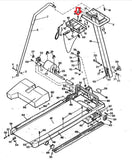 Weslo WL360900 WL23001 Treadmill Display Console Assembly with Cable 106837-hydrafitnessparts