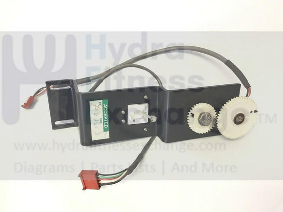 Woodway DESMO-S Treadmill Incline Feedback Bracket Gear Sprocket-hydrafitnessparts