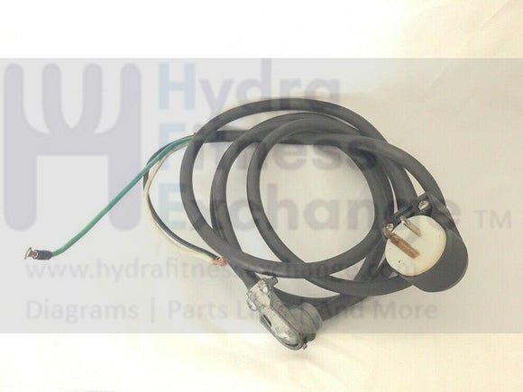Woodway DESMO-S Treadmill Power Supply Line Cord-hydrafitnessparts