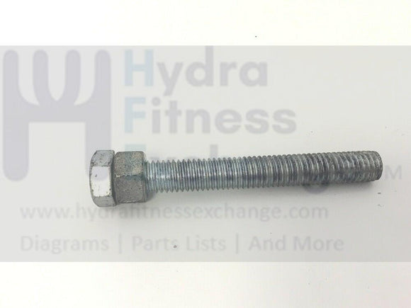Woodway DESMO-S Treadmill Rear Roller Bolt with Stop Nut-hydrafitnessparts