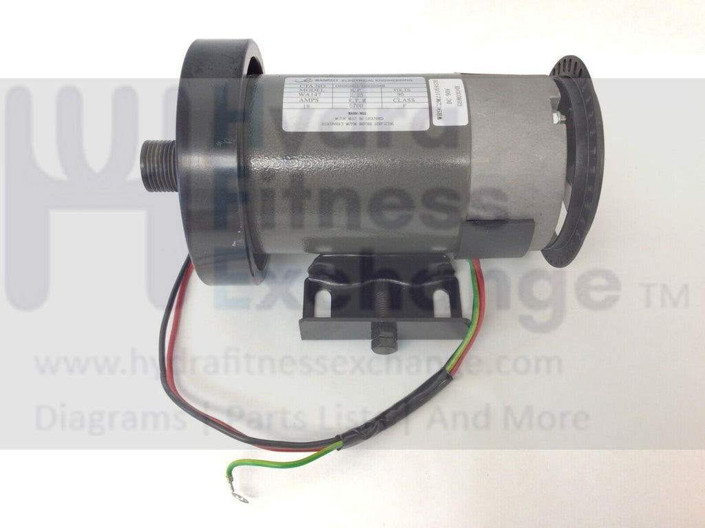Xterra Fitness TR150 450887 Treadmill DC Drive Motor with Flywheel