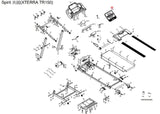 Xterra Fitness TR150 450887 Treadmill Display Console Panel CRP020486D-IE-hydrafitnessparts