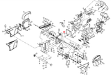 Advanced Fitness Group 4.0AR -RB120 Recumbent Bike Guide Rail Frame Cover 084833 - hydrafitnessparts