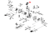 Advanced Fitness Group Group 4.1A Elliptical Display Console Assembly 1000212253 - fitnesspartsrepair