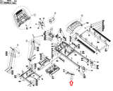 Advanced Fitness Group Sport 3.5AT Treadmill Connect Tube Assembly 1000363005 - fitnesspartsrepair