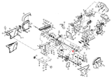 Advanced Fitness Group Vision Recumbent Bike Drive Axle Set 051492-B - hydrafitnessparts