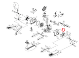 AFG 3.1AE EP552 4.1AE EP553 Elliptical Pedal Crank Arm 1000219366 - fitnesspartsrepair