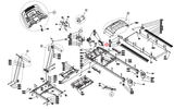 AFG Horizon 3.5A TCT7.1 T101 T202 Treadmill Left Side Rail Cover 1000102128 - hydrafitnessparts