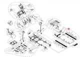 AFG Horizon Fitness 7.0AT - TM704 Treadmill Right Frame Side Rail 1000422014 - hydrafitnessparts