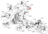 AFG Horizon Fitness 7.3AIC Elite IC7 Stationary Bike Seat Slider 1000350972 - hydrafitnessparts