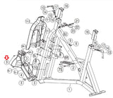 AFG Horizon Fitness 7.3AIC IC7 Stationary Bike Phillip Screw 1000350868 - hydrafitnessparts