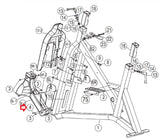 AFG Horizon Fitness 7.3AIC IC7 Stationary Bike Self Tapping Screw 1000350869 - hydrafitnessparts