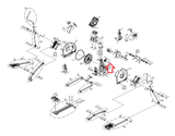 AFG Horizon Fitness Livestrong Elliptical Brake Cable Assembly 1000109370 - fitnesspartsrepair