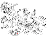 AFG Horizon Fitness Treadmill Folding Storage Safety Latch Shock 070771 - hydrafitnessparts