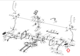 AFG Horizon Matrix Fitness Gear Elliptical Phillip Screw M5x0.8Px8L 004366-AB - hydrafitnessparts
