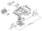 AFG Horizon T202-4 T202-06 Treadmill Special Button Head Screw M8x1.25Px11L 1000447760 - hydrafitnessparts