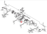 AFG Horizon Vision Fitness Elliptical Rear Stabilizer Axle Spacer 019047-D - hydrafitnessparts