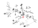 AFG Livestrong Elliptical Lower Motor Control Board Controller 090306 1000099802 - fitnesspartsrepair