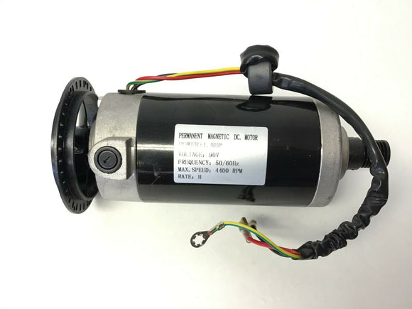 Ancheer AN-TM01S Treadmill DC Drive Motor with Flywheel 90v 1.5HP 4400 RPM - fitnesspartsrepair