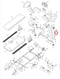 Avari Fitness A450-255A Magnetic Treadmill Resistance Tension Knob Assembly 25 - hydrafitnessparts