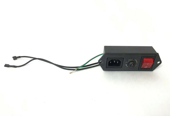 BodyCraft TR1160 Treadmill Complete Power Switch Entry Module Breaker