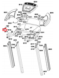 BodyCraft TR1160 Treadmill Hand Counter Incline Quick Access Key - fitnesspartsrepair