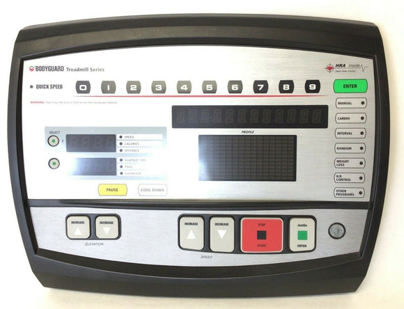 Bodyguard T280 T280C Treadmill Display Console Panel T280-DCPMC - hydrafitnessparts